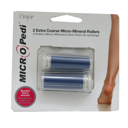 Micro-Pedi Flex Extra Coarse Micro Mineral Roller Replacement (2 Count,
