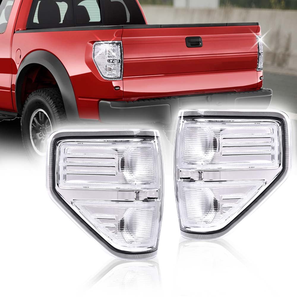 PIT66 Tail Lights Assembly, Fit for 2009-2014 Ford F150 Tail Lamp Driver And Passenger Side