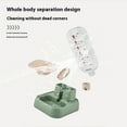 thumbnail image 6 of FEOLGEHLY Pet Automatic Dog Water Dispenser Gravity Plastic Water Waterer Feeder, BPA-Free Large Capacity Water Feeding Bowls for Small & Medium & Dogs Cats Other Pets, Green, 6 of 8