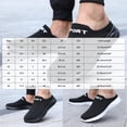thumbnail image 4 of Men's Orthopedic Slip-On Mules for Plantar Fasciitis Arch Support Recovery Sneakers Lightweight Knit Walking Shoes（White，Size 9.5), 4 of 8