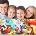 thumbnail image 2 of 4 Sets Kids Puzzle Toy Creative Funny Learning DIY Paper Puzzle Jigsaw Puzzle, 2 of 7