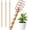 3pcs, variant on Electroculture Plant Stakes, Copper Wire Wooden Garden Stakes，3pcs：13.8 in | Copper wire & wooden stakes. Designed for stimulating root development in vegetable patches & potted herbs