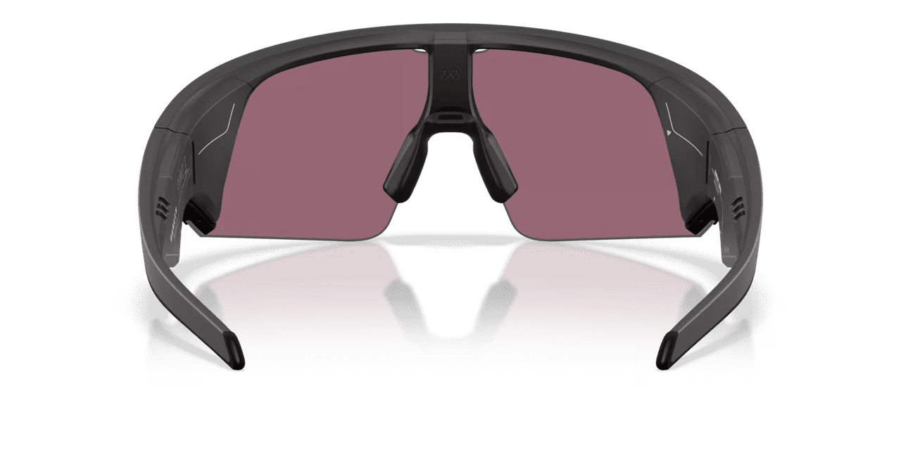 Oakley Meta Vanguard Smart Glasses, AI Meta Glasses with Photo, Video, and Audio, Size 52, Black/Prizm Road