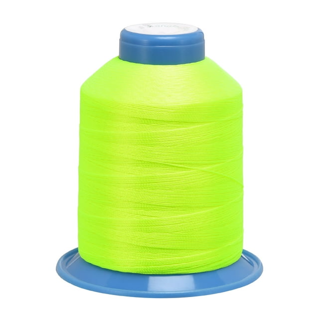 Unique Bargains Fil de Polyester Vert Jaune, 1968 Verges