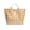 Yellow, variant on Striped Tote Bag for Women, Checkered Tote Bag for Beach Pool Large Plaid Letters Print Hobo Handbag