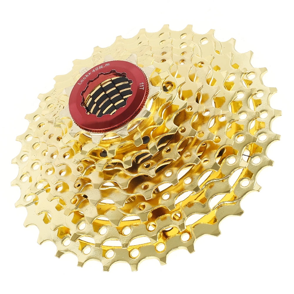 8 Speed Cassette 1113151821242832T Lightweight Gold Road Bike