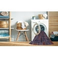 thumbnail image 2 of Ahgly Company Machine Washable Indoor Rectangle Abstract Plum Purple Area Rugs, 2' x 4', 2 of 7