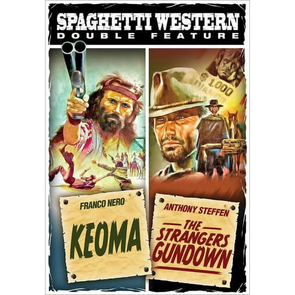 Spaghetti Western Double Feature: Keoma / The Strangers Gundown (DVD), Alpha Video, Western
