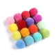 thumbnail image 2 of 40 colores mezclados 40mm redondo chico artesanía DIY pompones bolas suaves y esponjosas suministros de costura artesanal, 2 of 4