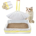 thumbnail image 1 of Forros para cajas de arena para gatos WJXWHSWX Jumbo, extra gruesos, paquete de 30, 1 of 7