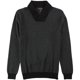 thumbnail image 1 of Tasso Elba Mens Rice Stitch Knit Sweater, Negro, X-Large, 1 of 1