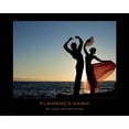 thumbnail image 2 of Anonymous 14x12 White Modern Wood Framed Museum Art Print Titled - Flamenco Dawn, 2 of 4