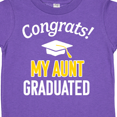 thumbnail image 4 of Inktastic Congrats My Aunt Graduated with Cap Boys or Girls Toddler T-Shirt, 4 of 5