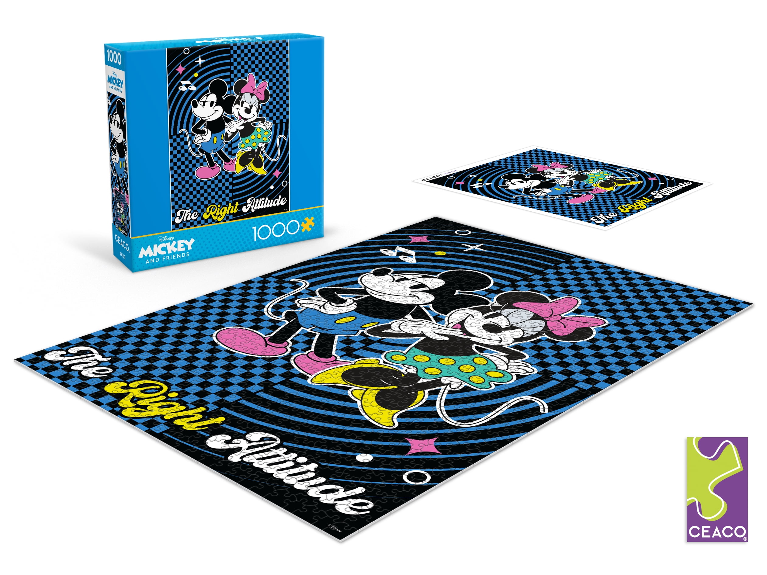Ceaco 1000 Piece The Right Attitude Interlocking Jigsaw Puzzle