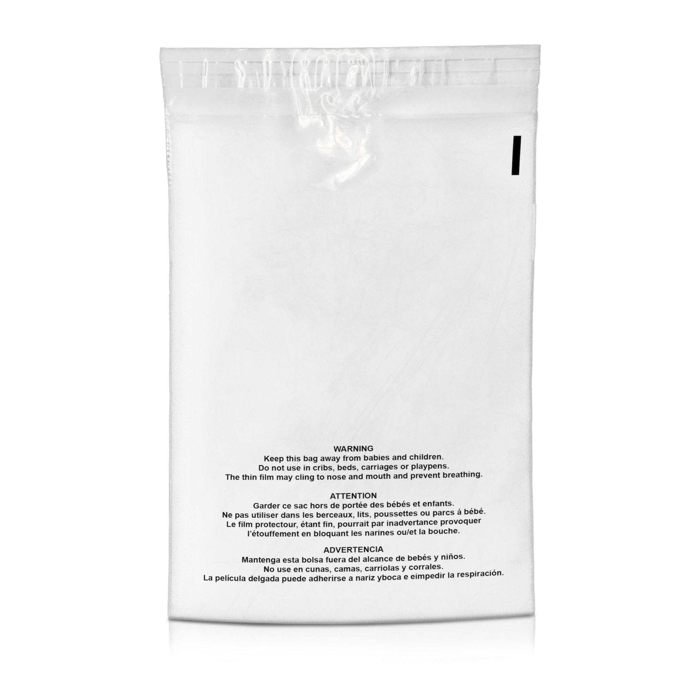 Details about   1000 6 x 9 Biodegradable Self Seal Suffocation Warning Clear Poly Bags 1.5 mil 