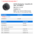thumbnail image 2 of Oil Filter Housing Cap - Compatible with 2006 - 2016 BMW Z4 2007 2008 2009 2010 2011 2012 2013 2014 2015, 2 of 2