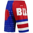 thumbnail image 3 of Men's Mitchell & Ness Royal Buffalo Bills Jumbotron 3.0 Shorts, 3 of 3