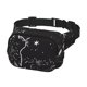 thumbnail image 2 of Fotbe Star Gazing Cat Illustration Cangurera Cuadrada con Estampado de Doble Capa, Bolsa de Cintura Ajustable Mini para Hombres y Mujeres, 2 of 9