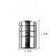 thumbnail image 3 of SBSGV Car tire cap valve suitable valve cap metal tire valve cap (BMW, 8 packs), 3 of 4