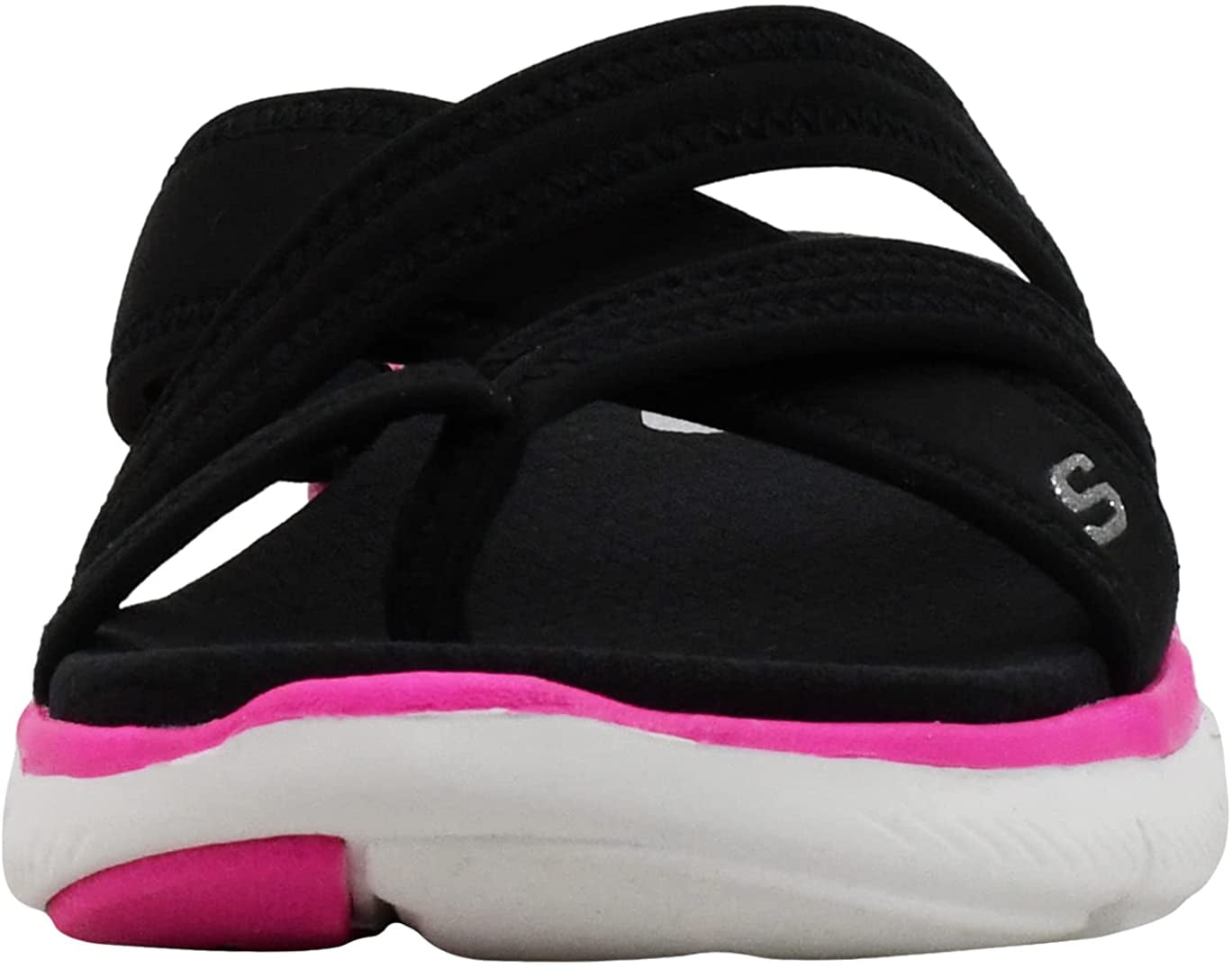 sti Fjern Tøj Skechers Women's Flex Appeal 2.0 - Start up Sport Sandal Black/Hot Pink 10  m US - Walmart.com
