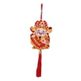 thumbnail image 6 of Abbraccia Chinese New Year Hanging Decorations 2024 Sign Good Luck Charms Feng Shui Decor Tassel Pendant for Garden Holiday B, 6 of 10