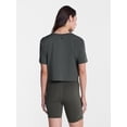 thumbnail image 4 of Avia Women's Cropped Boxy Tee with Short Sleeves, Sizes XS-XXXL, 4 of 6