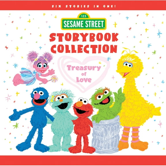 Sesame Street Scribbles Sesame Street Storybook Collection: Treasury of Love, (Hardcover)