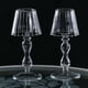 thumbnail image 2 of Candelabro de cristal transparente con forma de lámpara de mesa para comedor, 2 of 13