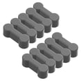 thumbnail image 4 of Kit de adaptador de vía de tren de plástico de 20 piezas, conectores de hueso de perro, piezas de extensión para construir juguetes en expansión, paquete de conectores de vía de ferrocarril, accesorio, 4 of 5