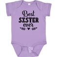 thumbnail image 3 of Inktastic Best Sister Ever Gift Girls Baby Bodysuit, 3 of 5