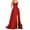 Red, variant on drpgunly Dresses for Women 2023 Maxi Dresses,Long Elegant Halter Backless Pocket Crisn Satin Spaghetti Party Side Slit Wedding Prom Dress,Womens Fashion Womens Dresses Purple M
