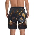 thumbnail image 3 of KLL Casino Cards Poker Men's Casual Summer Beach Shorts Hawaiian Shorts with Pockets-XX-Large, 3 of 5