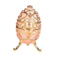 thumbnail image 2 of Joyería Barrio de joyas Casas Decoración Estilo de huevo de Pascua para pendientes de aretes de encantos Rosa, 2 of 8