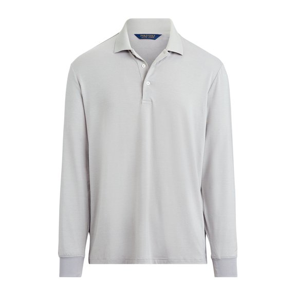 Polo Golf Ralph Lauren Mens Tech Jersey Polo Shirt (XLarge, Soft Grey)
