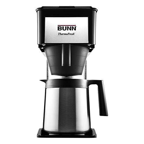 BUNN BT Velocity Brew 10Cup Thermal Carafe Home Coffee Brewer, Black