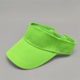thumbnail image 2 of Prolriy Visor Hats for Women Male Female Baseball Cap Soild Men Women Baseball Unisex Hat Tennis Cap Sun Hat Baseball Cap Mint Green One Size, 2 of 4