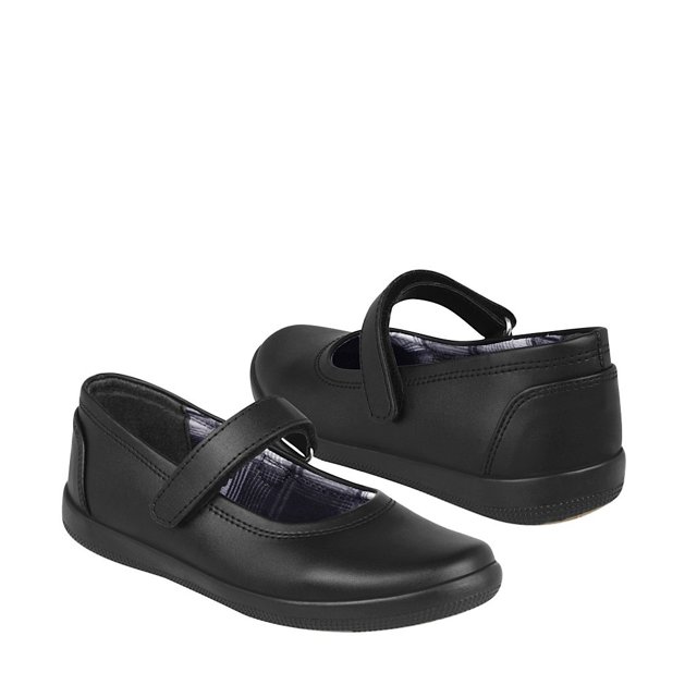 Zapato escolar Dominiq para niña simipiel negro 2662 DOMINIQ 2662