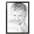 thumbnail image 2 of ArtToFrames 20x28 inch Woodgrain Black Shadowbox 1.5 inch Tall Picture Frame, Black 20" x 28" Wood Poster Frame (WOM-5139), 2 of 7