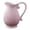 Light Pink, variant on Flynix Ceramic Jug with Flower Holder, Country House Decor, Gift, Hydroponic Plant Pot, White