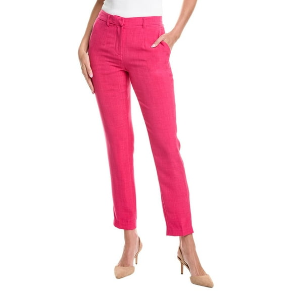 T Tahari womens Ankle Pant, 8, Pink