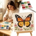 thumbnail image 2 of Cottage Garden Mosaic DIY Kit - Watering Can Mosaic Art Kit for Adults & Beginners, Relaxing Craft Hobby Set Includes Vibrant Beads, Glue, Tweezers & Display Easel, Aesthetic Home Decor Gift(H), 2 of 8