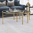 thumbnail image 2 of Henn&amp;Hart CT0052 Coffee Table One Size Gold, 2 of 10