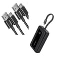 thumbnail image 1 of Batería externa Anker de 10000 mAh, 30 W, con 2 paquetes de cables USB-C de 0,9 m, 1 of 9