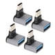 thumbnail image 4 of Adaptador USB C a USB de ángulo recto 4 piezas NikouMX, 4 of 8