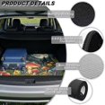 thumbnail image 6 of Xixirimido Universal Car Trunk Mat 29" x 39", All Weather Trunk Protection Durable Cargo Liner Mat Auto Interior Accessories Fit for Most Car Models, Crow Mushroom Starry Night, 6 of 7