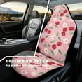 thumbnail image 4 of Uorisanigo Cute Cherry Car Seat Cover, Non-Slip Auto Front Seat Covers Automobile Seats Protectors Car Accessories for Vehicle, Cars, Sedan, Truck, SUV, Van, 4 of 7