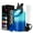 Green Blue Gradient, variant on 64oz Insulated Water Bottle - Keep Cold-48H Hot-12H,Vacuum Water Jug with Straw & Spout Lid,Paracord Handle,Half Gallon Sport Stainless Steel Water Flask