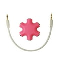 thumbnail image 1 of Cateissary Divisor de Audio de 3,5mm, accesorio para auriculares, equipo convertidor estable profesional, pequeño adaptador de auriculares, herramientas de Cables de audio/vídeo rosado, 1 of 5