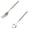 2 Pack丨A+B, variant on zhonghuaying Stainless Steel Long-Handle Grilling Fork, Heavy-Duty Outdoor Cooking Tool for Turning Meats, Barbecues, and Roasting