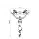 thumbnail image 5 of Pulley Hoist Cable Steel Rope Suspension Assembly, Leg Pulley Proxy Off Pulley, Steel Rope Cable, Heavy Duty Industrial Style, for Garage Workshop, Portable Foldable Design, Metal Frame, 5 of 6